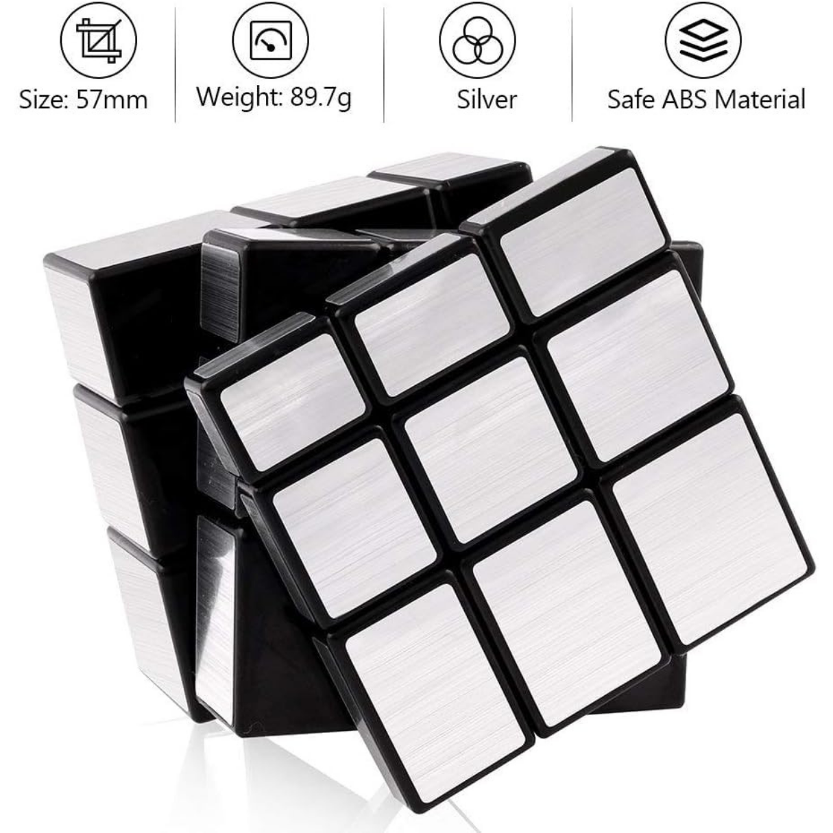 Mirror Cube - Silver