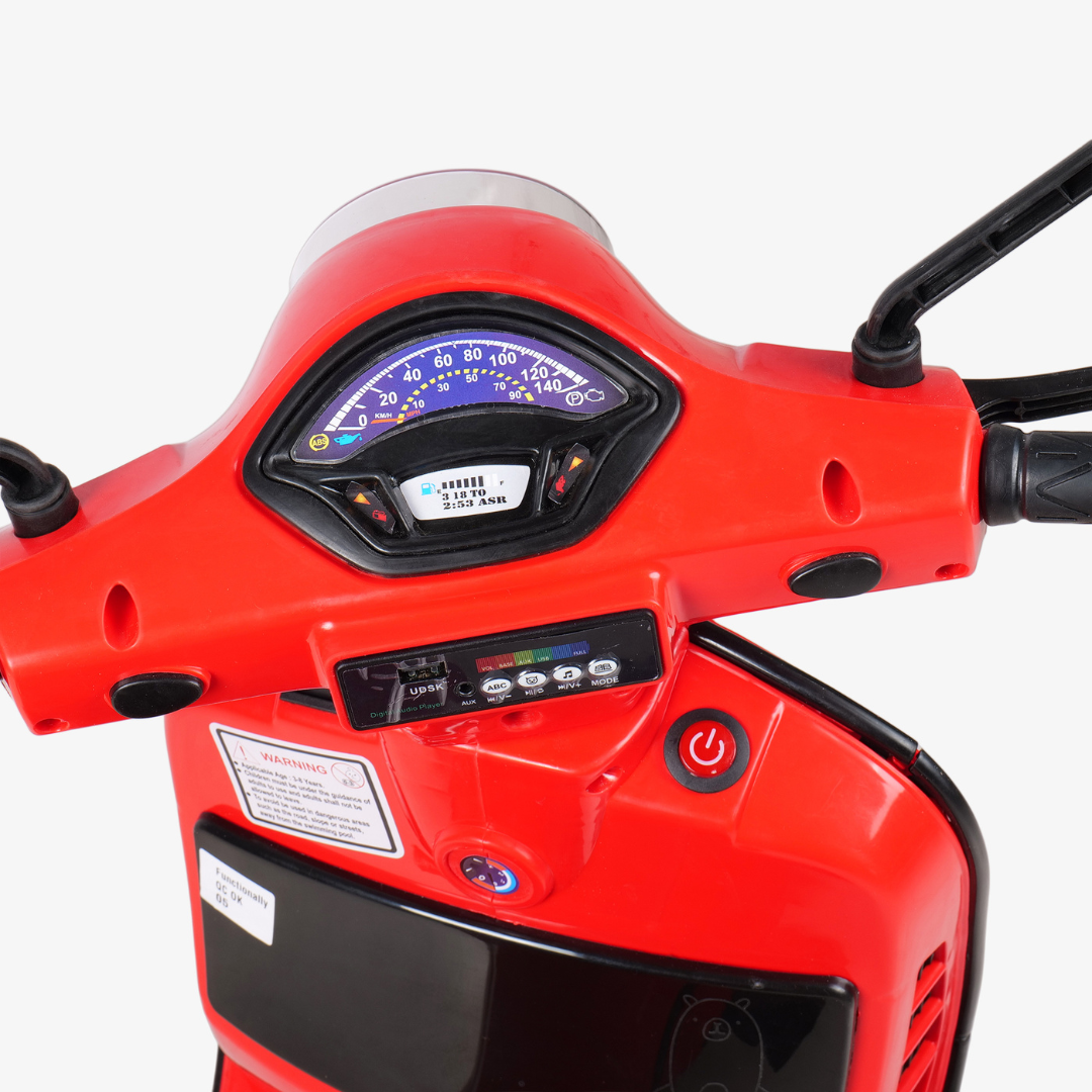 Vespa - Red (Age 1- 5)