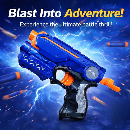 Foam Blaster Power Shooter Gun