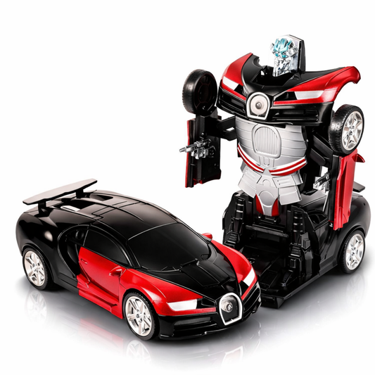 Mecha Transformer 2 in 1 Robot Car - Red