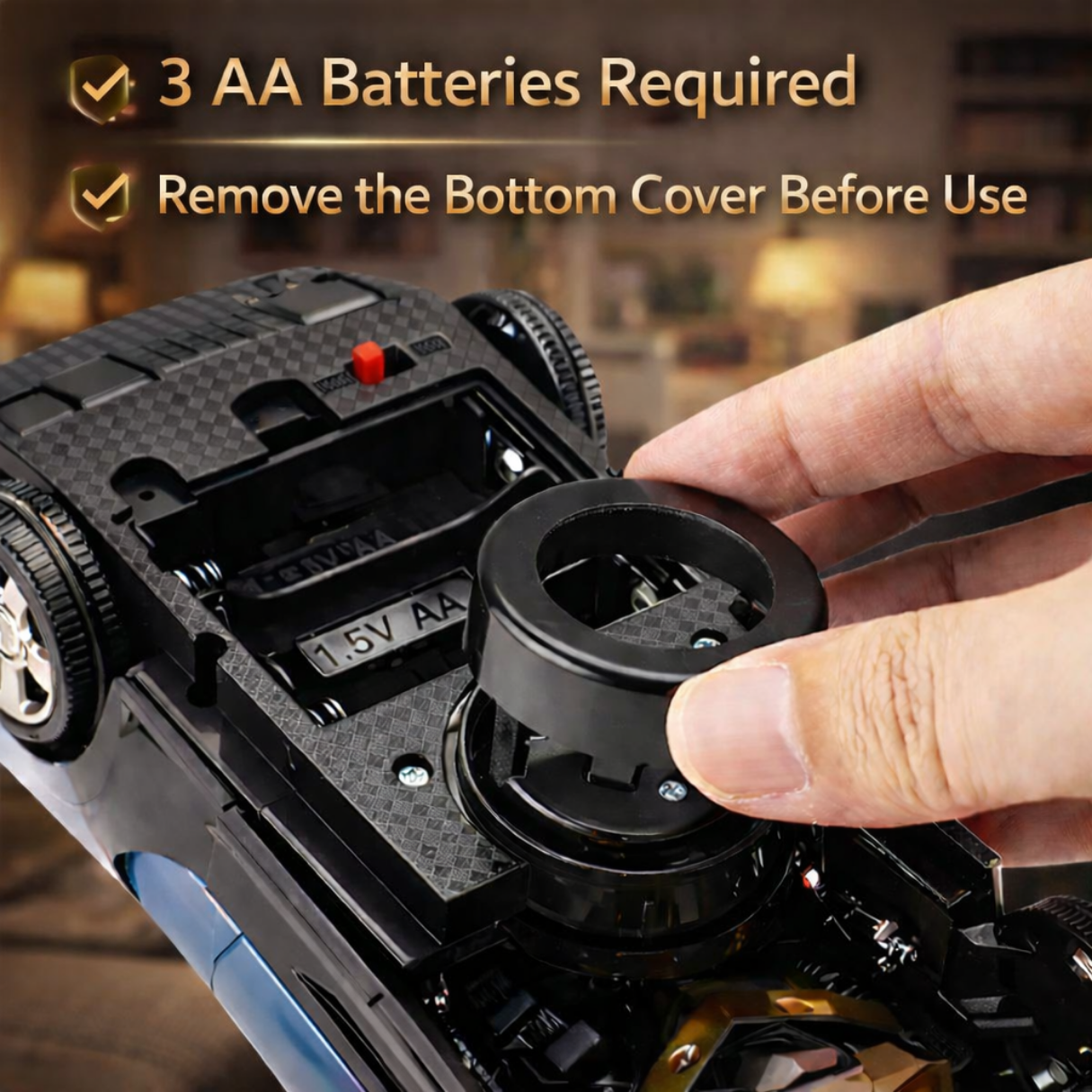 Mecha Transformer 2 in 1 Robot Car - Red