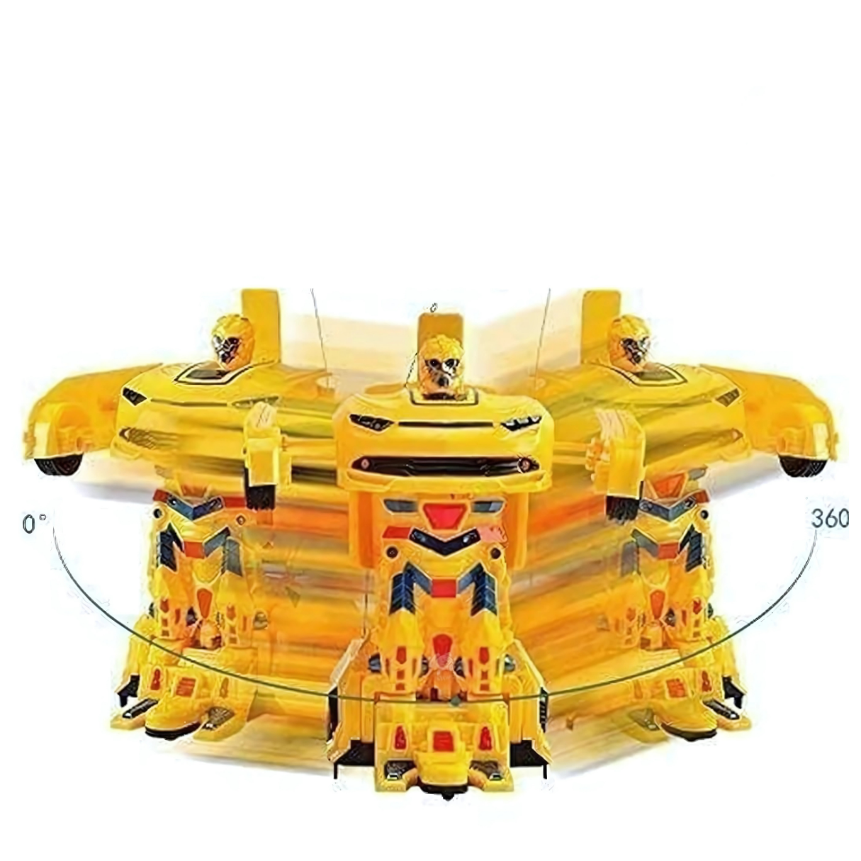 Transformer Robot Car - Yellow